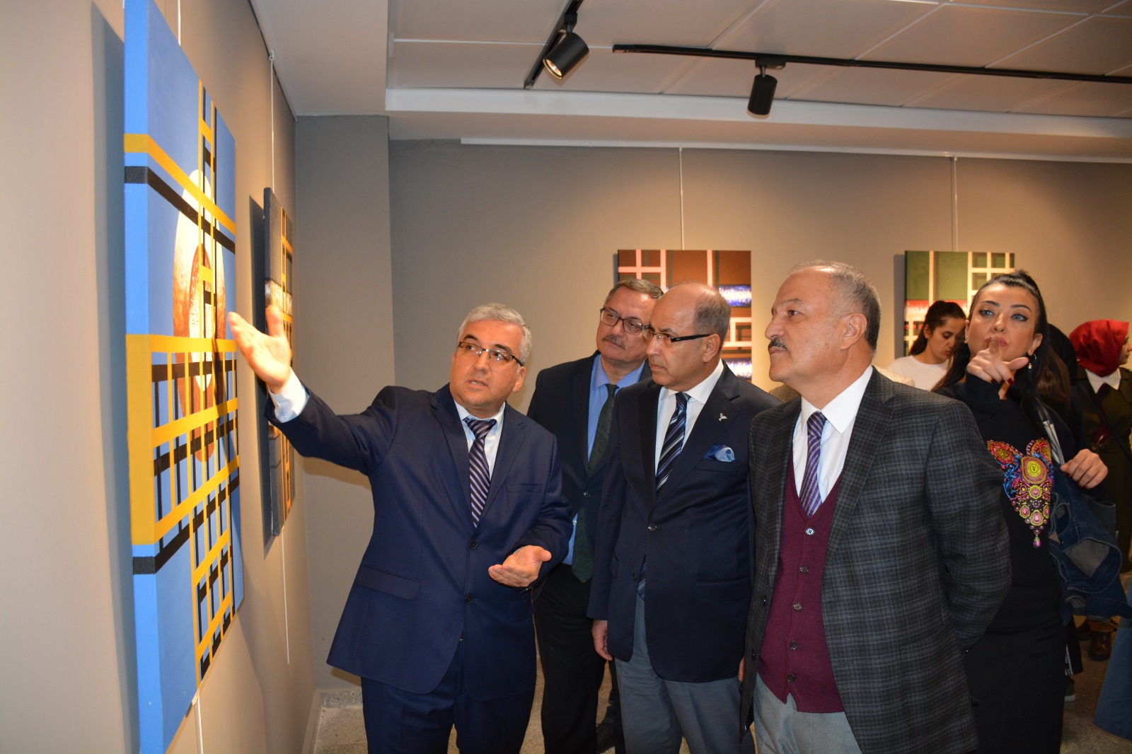KSÜ'de Resim Sergisi açıldı!