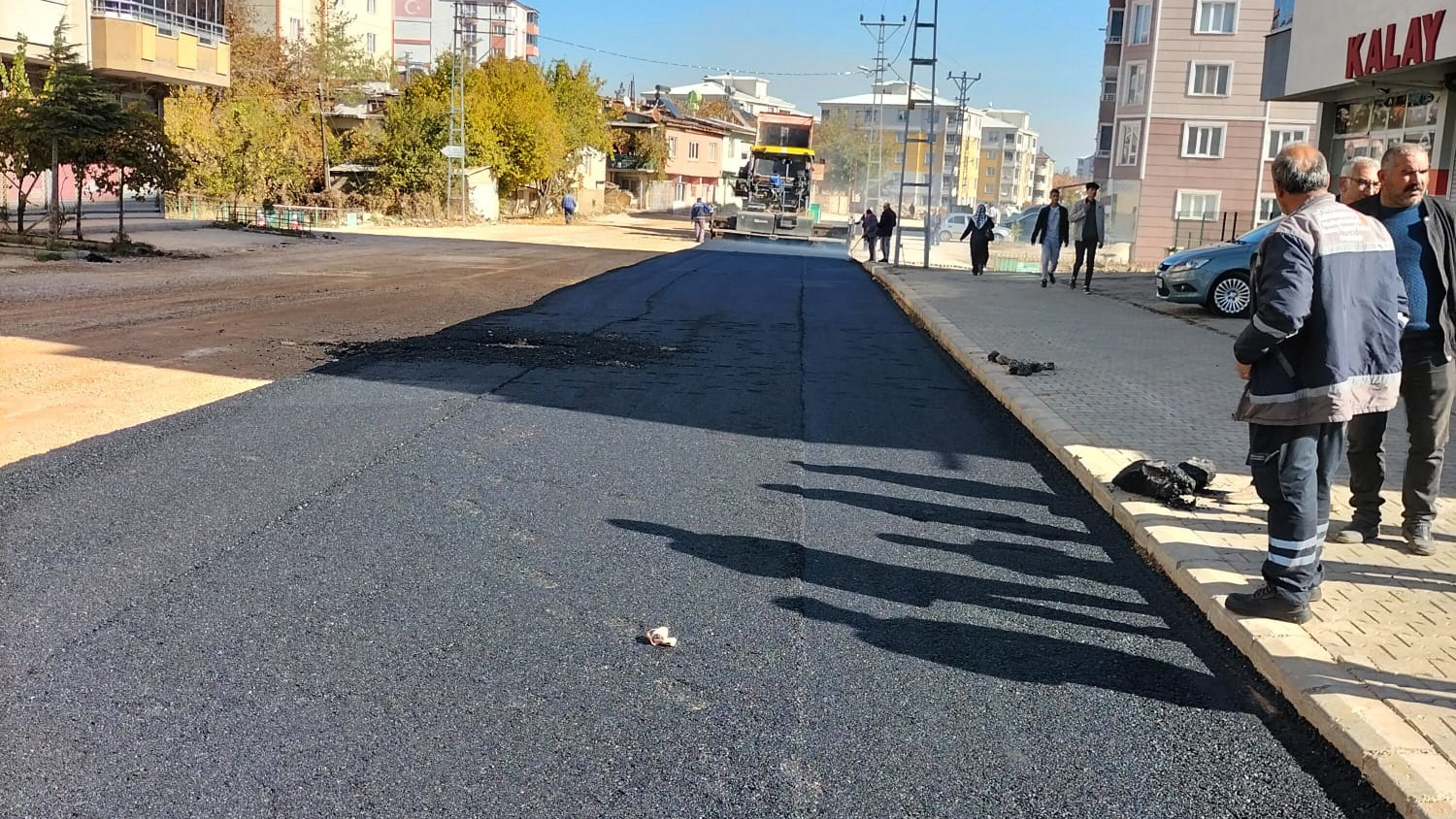 Büyükşehir Afşin’de Ulaşım Yatırımlarını Sürdürüyor