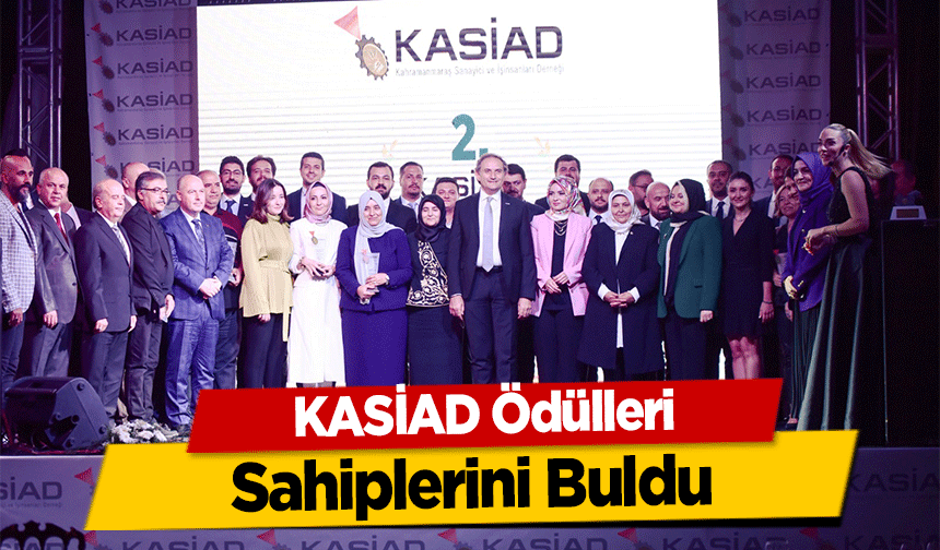 KASİAD Ödülleri Sahiplerini Buldu