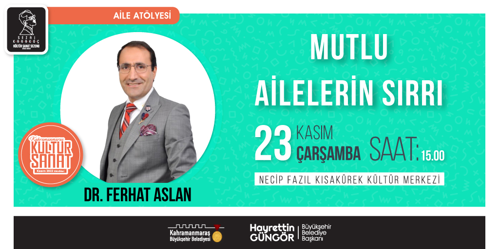 Kahramanmaraş Büyükşehrin Kültür Sanat Etkinlikleri Devam Ediyor