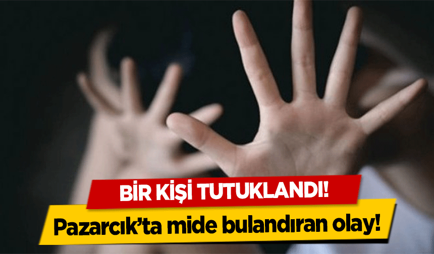Pazarcık’ta mide bulandıran olay!