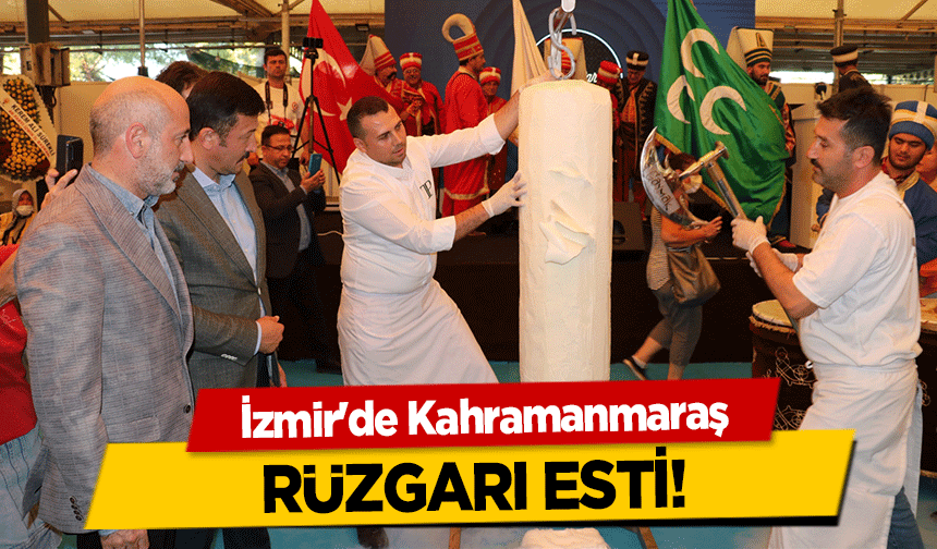 İzmir'de Kahramanmaraş rüzgarı esti!