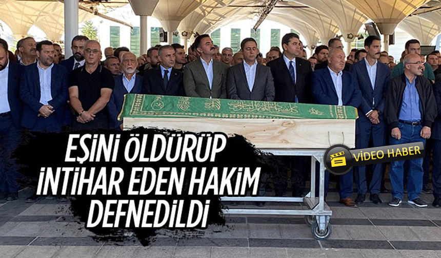 Hakim Serkan Tüzün, karısını öldürüp intihar etti
