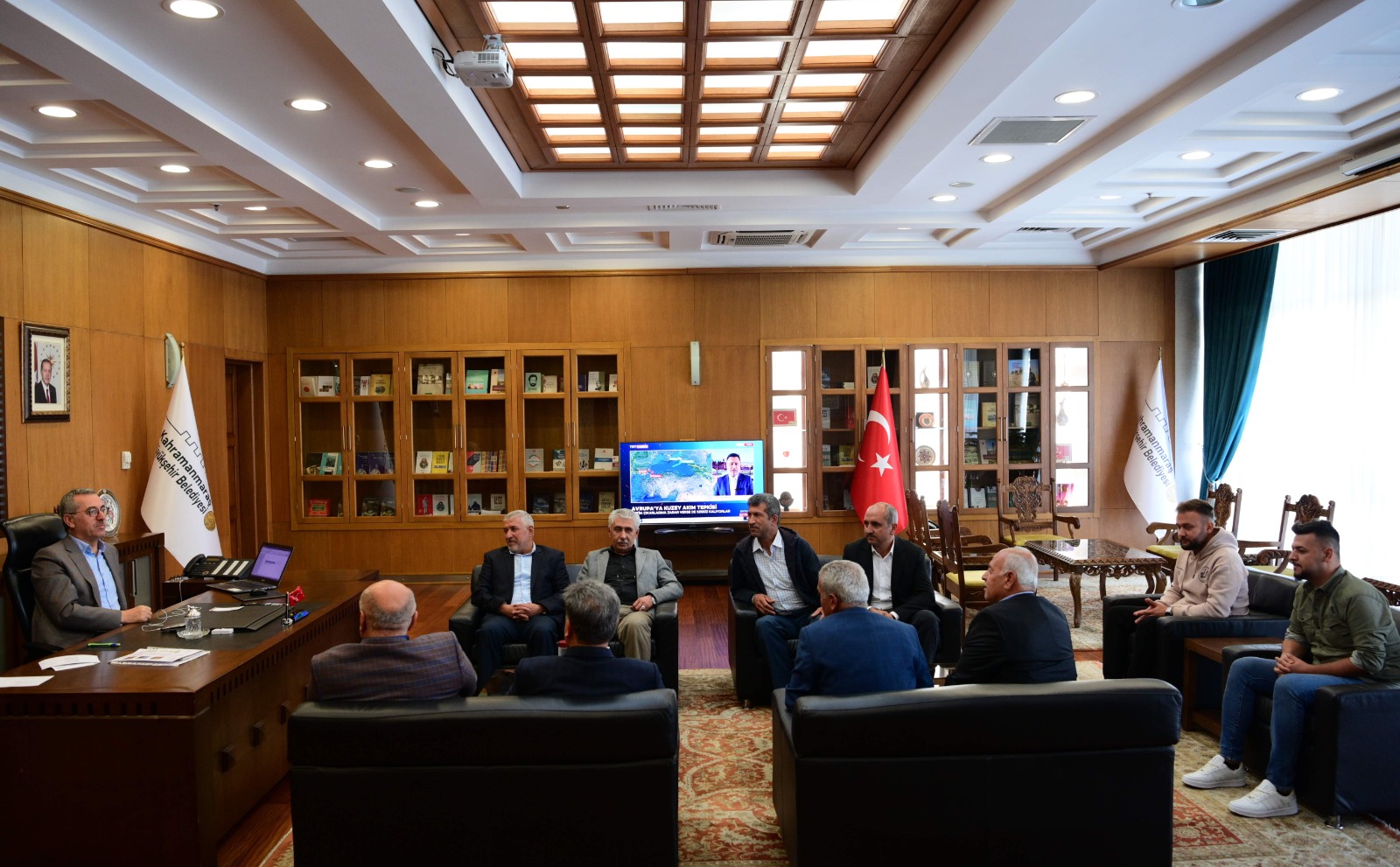Bertiz’den Başkan Güngör’e Teşekkür Ziyareti