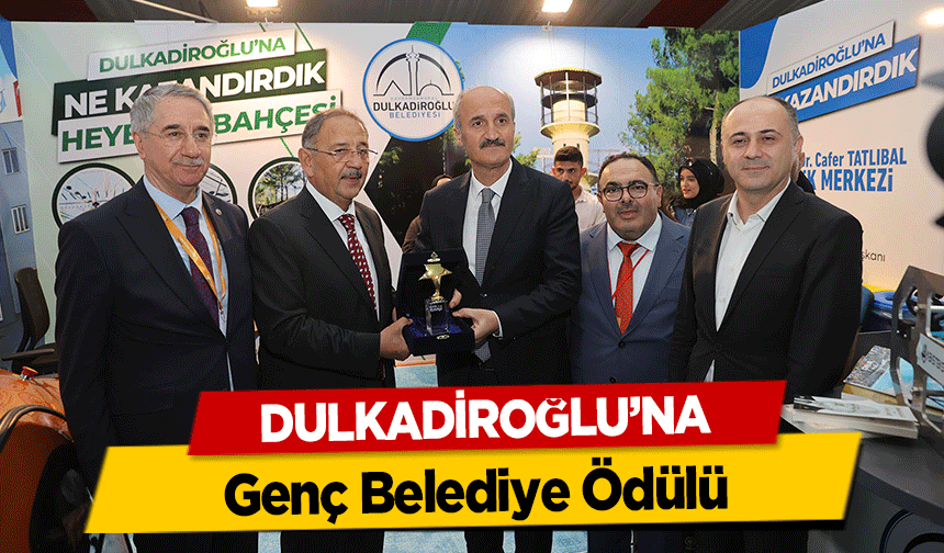 Dulkadiroğlu’na Genç Belediye Ödülü