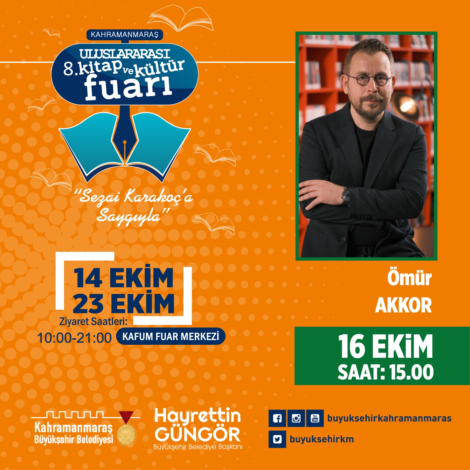 Kitap Fuarı Üçüncü Gününde de Dolu Dolu Etkinliklerle Devam Edecek