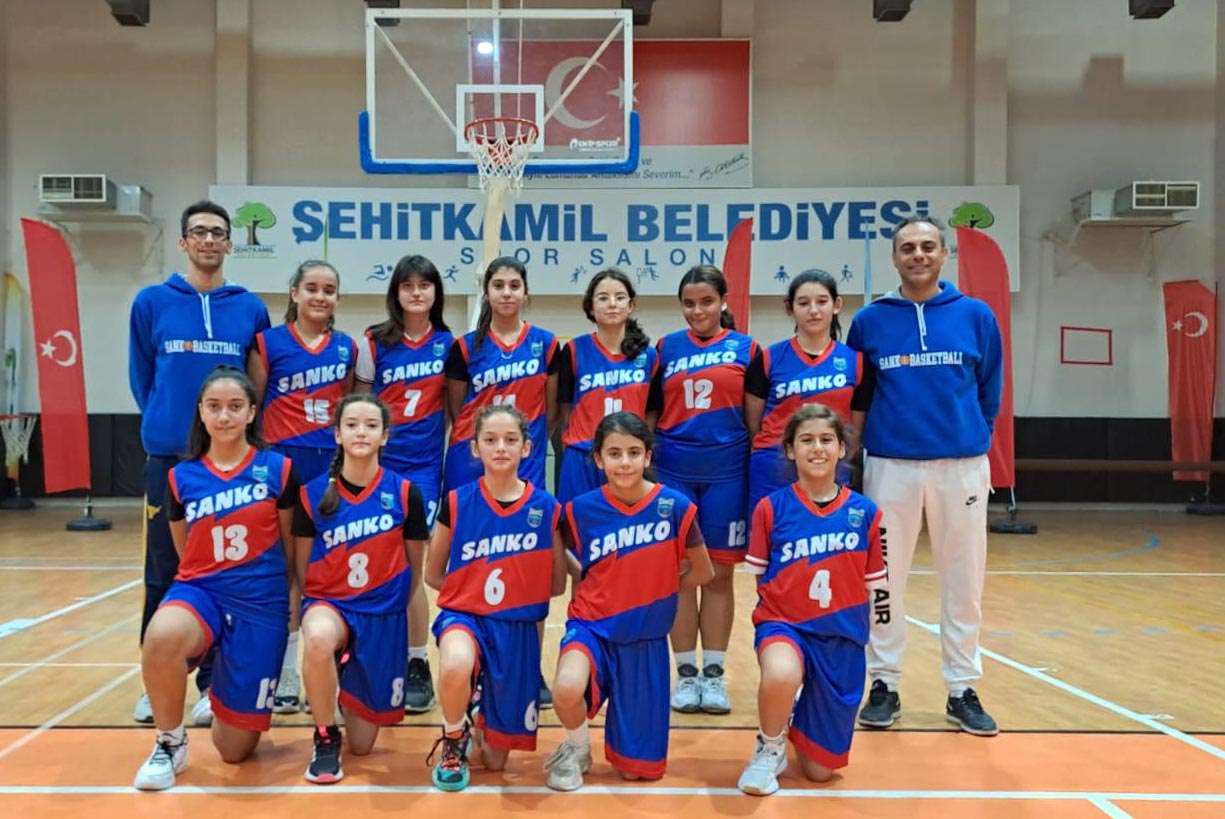 SANKO Okulları Basketbol Takımı İl Şampiyonu Oldu
