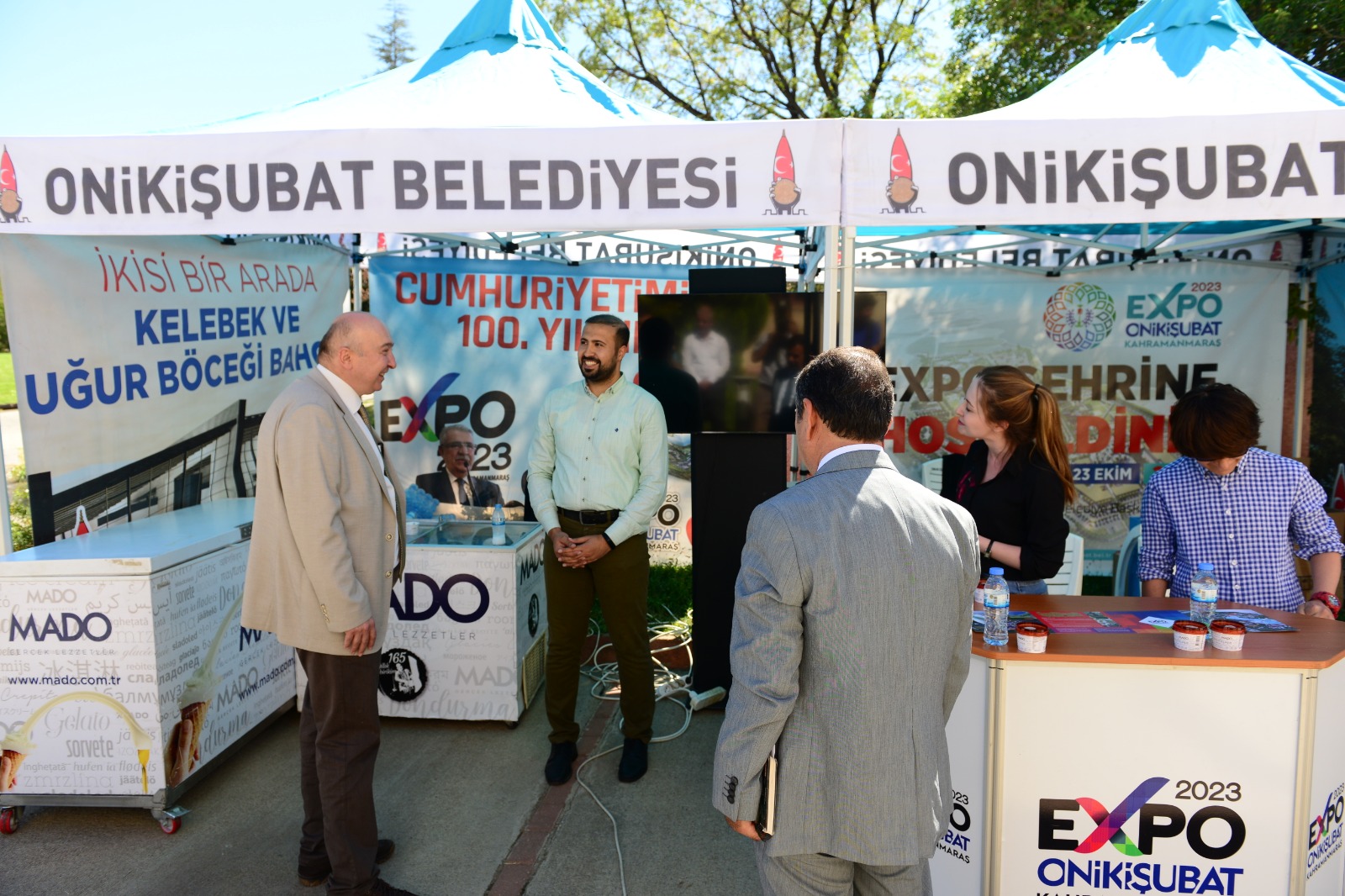 Onikişubat Belediyesi’nden KSÜ’lü öğrencilere EXPO 2023 ve dondurmalı karşılama