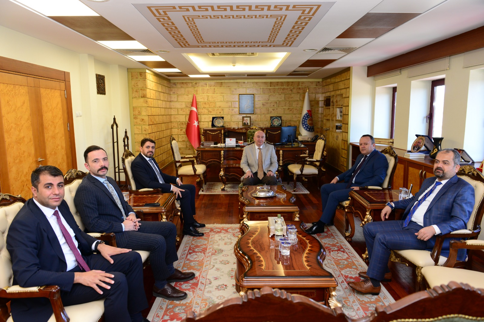 Rektör Yasım’a Kahramanmaraş Kurum Müdürlerinden Ziyaret