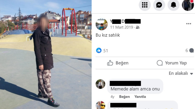 Kızını sosyal medyada satılığa çıkardı, fotoğrafa düştüğü not mide bulandırıyor