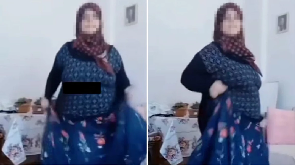 TikTok'ta rezillikler bitmiyor! "50 yaşındayım ama eteğin altındaki 20 yaşında"