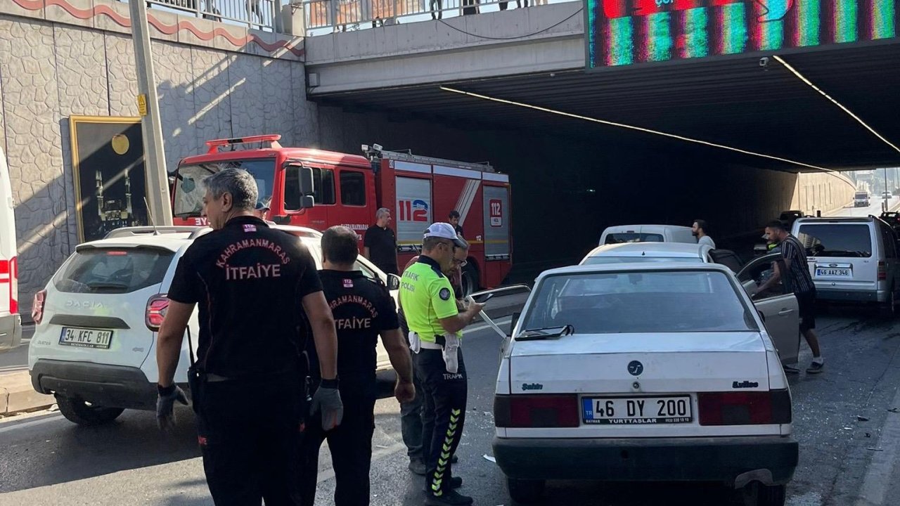 Kahramanmaraş’ta trafik faciası: 1’i ağır 3 yaralı