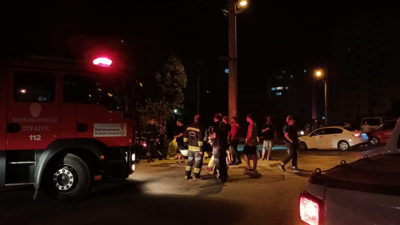 Kahramanmaraş’ta gece lambası mahalleliyi korkuttu!