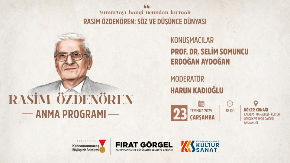 “Gül Yetiştiren Adam”a Vefa; Rasim Özdenören Vefatının Yıl Dönümünde Anılacak