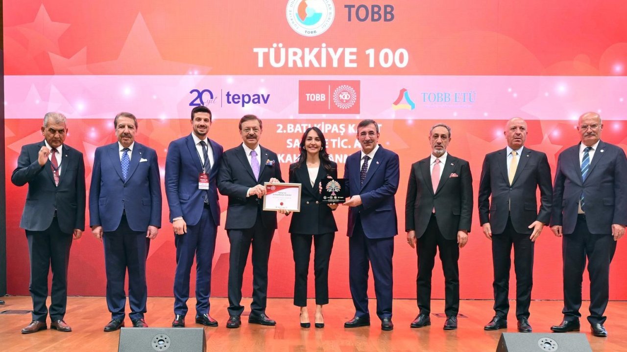 Türkiye’nin En Hızlı Büyüyen Şirketleri Açıklandı: Batı Kipaş Kağıt İkinci Sırada