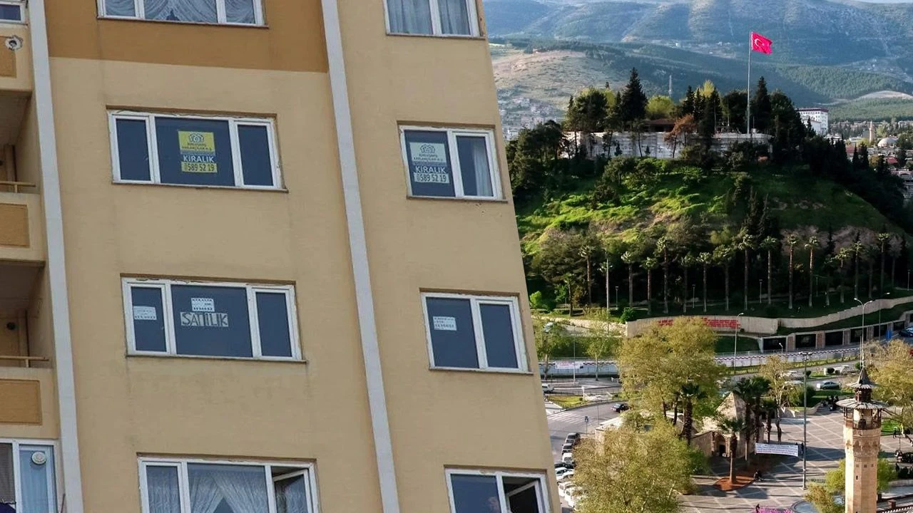 Kahramanmaraş’ta kiralar gerilemeye başladı