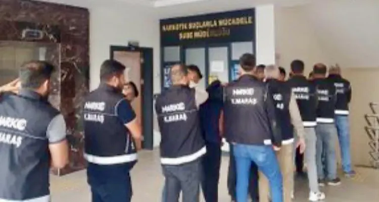 Kahramanmaraş'ta yasaklı madde operasyonu: Hapsi boyladılar!