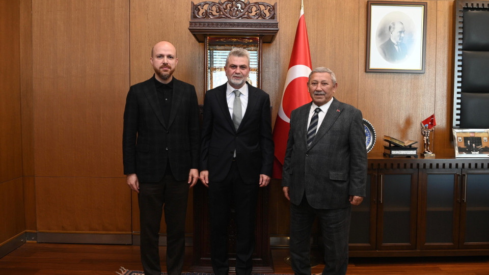 Bilal Erdoğan Kahramanmaraş'ta: Büyükşehir Başkanı Fırat Görgel ile görüştü