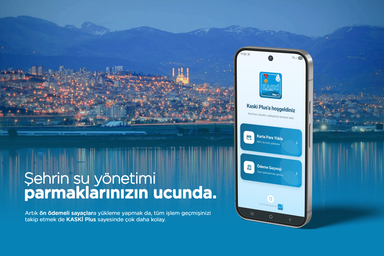 KASKİ Türkiye'de bir ilki yaptı! Tek dokunuşla işlem tamam