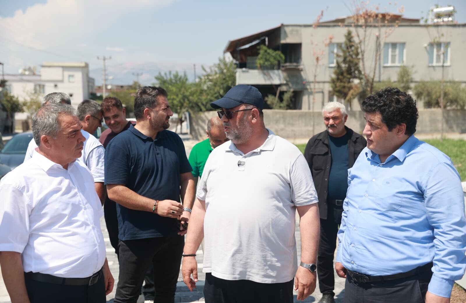 Başkan Mehmet Akpınar teftişte...