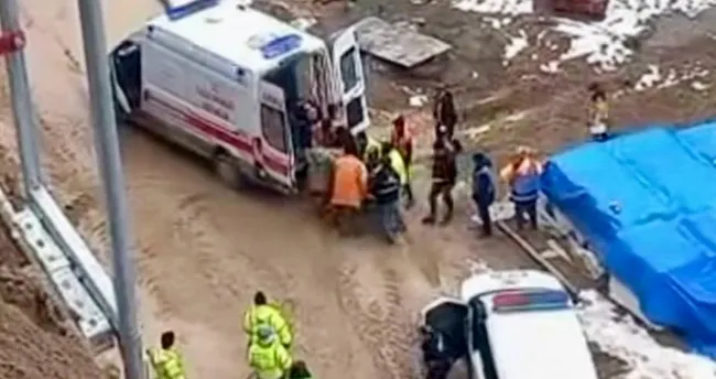 Kahramanmaraş'ta iş kazası: İkinci kattan zemin kata çakıldı