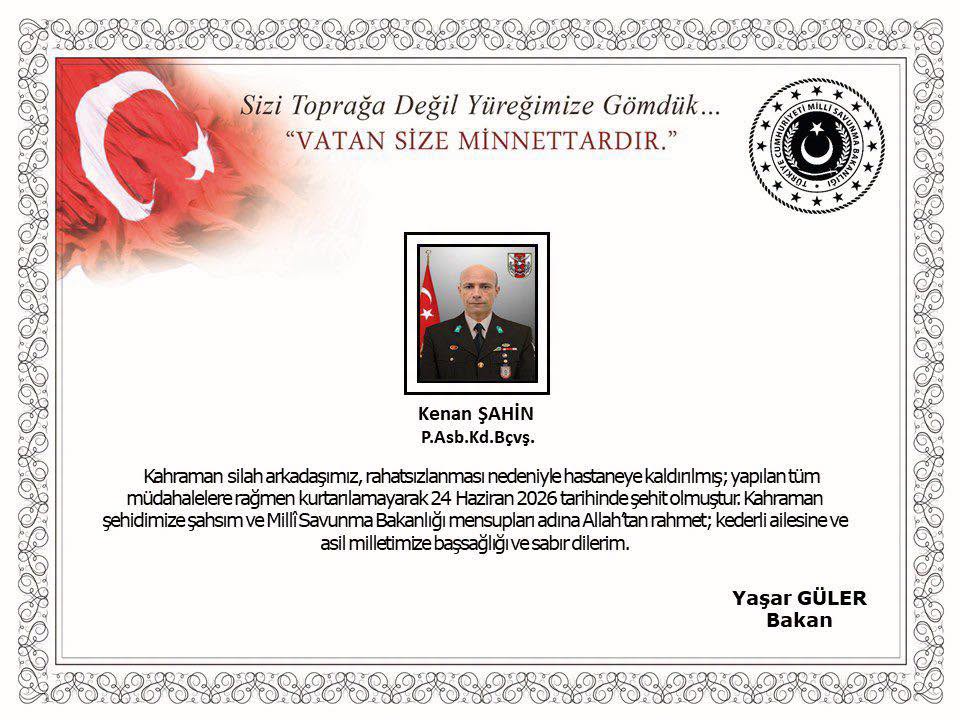 Şehit Kenan Şahin Kimdir?