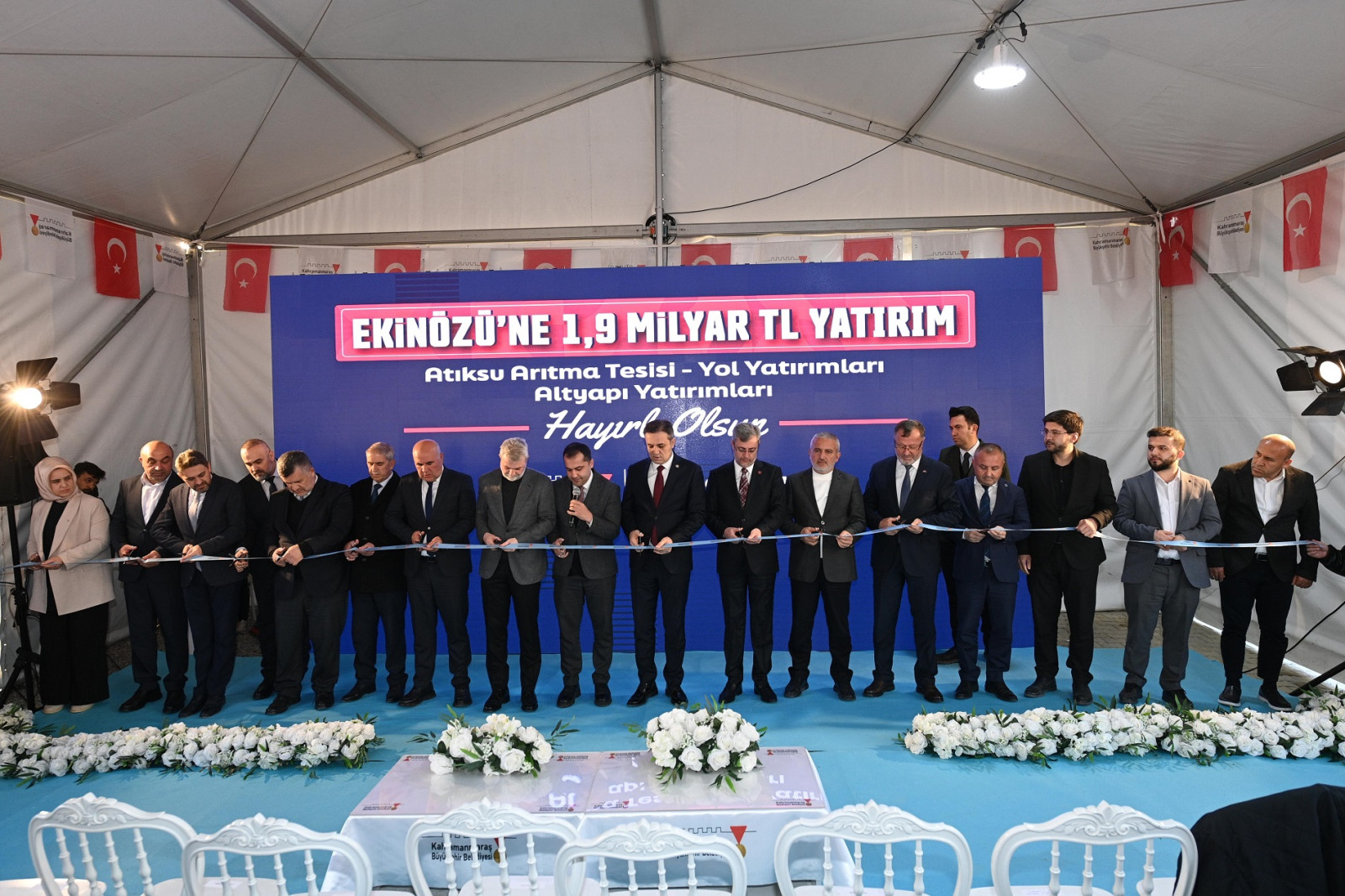 Ekinözü'ne Dev Altyapı Yatırımı: 215 Milyon TL'lik Tesis Hizmete Girdi
