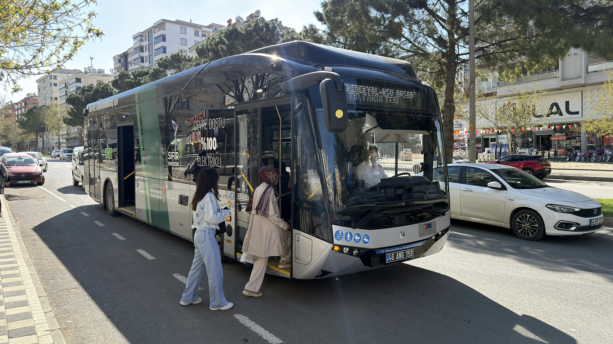 Kahramanmaraş’ta Toplu Taşımada Yeni Dönem Başladı; Elektrikli Otobüsler Yollarda