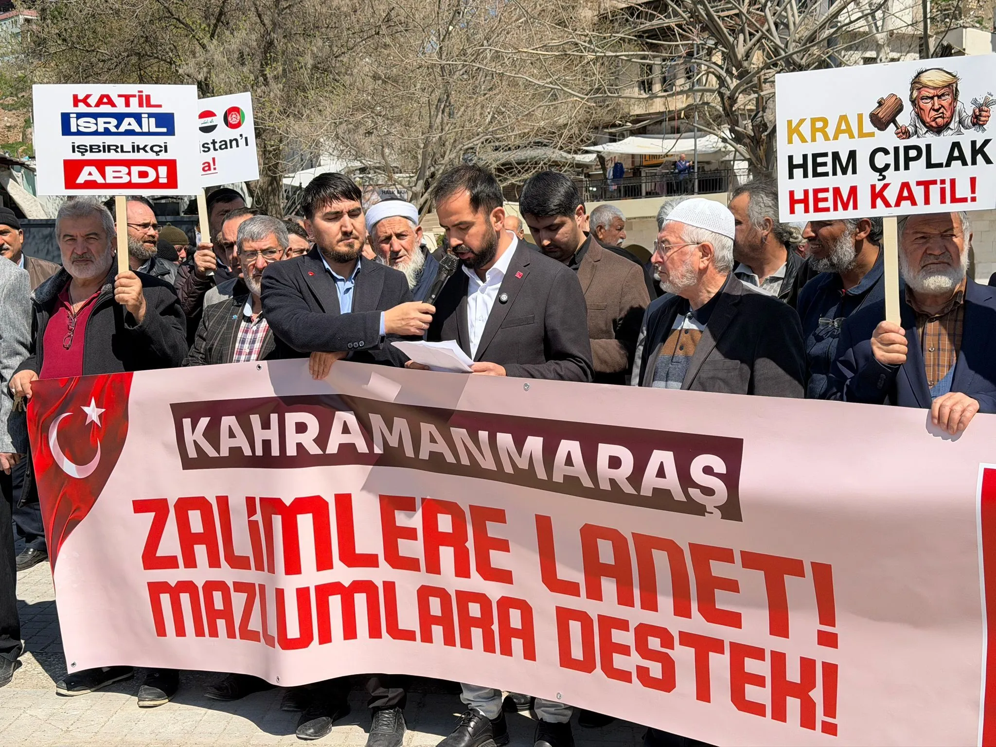 Kahramanmaraş’ta Tarihi Gazze Açıklaması: Saadet Partisi Zulme Karşı Meydan Okudu